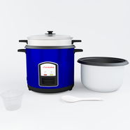 Jamuna JSRC-180K Double Pot Rice Cooker Blue
