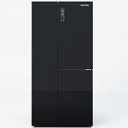 Jamuna JS-TD-9S6J800 Smart Non Frost DDCD Refrigerator Black