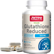 Jarrow Formulas Glutathione Reduced 500 mg 60 Veg Capsules