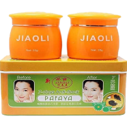 Jiaoli Papaya Day and Night Cream (2 Pcs Set) 20 gm