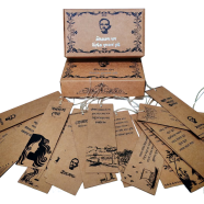Jibanananda Dash Vintage Bookmark Set