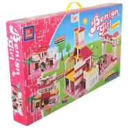Jie Star Bengin Girl Dream School Building Blocks For Girls - Multi Color