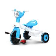Jim And Jolly Road Master Tricycle - White And Cyan Blue - 891390
