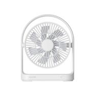 Jisu Life -FA19 Rechargeable Fan 4000mah Battery With Type C Charging Port - White