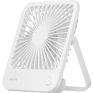 Jisulife FA26 Rechargeable Ultra Thin Desktop Fan 4500mah - White Color