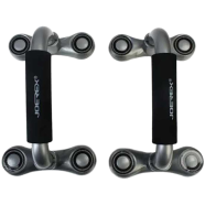 Fitness Plastic Push up Bar Stands Pushup Chest Bar Strong Pushup Stands with Comfortable Foam Grip and Non-Slip Bars icon