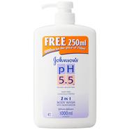 Johnsons 2 IN 1 PH 5.5 With Mois. Body Wash Pump 1000 ml (Thailand) - 142800129