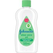 Johnson's Aloe Vera Baby Oil 500 ml (UAE) - 139701081