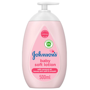 Johnson's Baby Lotion Baby Soft Skin, 500ml (Malaysia) - 79602038