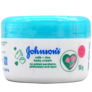 Johnson's Baby Milk And Rice Cream 50 gm India