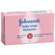 Johnsons Blossoms Baby Soap 75 gm (Thailand) - 142800126