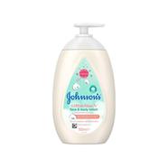 Johnsons Cotton Touch Face and Body Lotion Pump 500 ml (Thailand) - 142800160