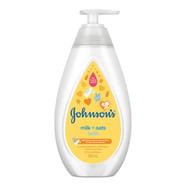 Johnsons Milk Plus Oats Baby Bath Pump 500 ML - Thailand - 142800148