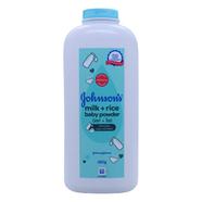 Johnsons Milk Plus Rice Baby Powder 380 GM - Thailand - 142800178