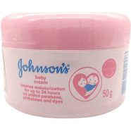 Johnsons Pink Baby Cream Jar 50 gm - 142800156