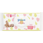 Johnsons Skincare Fragrance Free Baby Wipes 75 pcs - 142800175