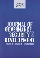 Journal of Governance Security and Development - Volume 3, Number 2, January 2023