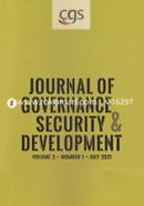 Journal of Governance Security and Development - Volume 2 (Number-1)