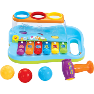 Joyin Baby Activity Centre Pound and Tap Bench With Xylophone Musical Toy With Colour Sorting Balls and Hammer Multifunctional and Bright Colours Baby Toys