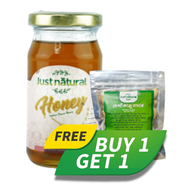 Just Natural Mustard Honey 250g with Just Natural Cashew 50g FREE (Buy 1 Get 1)
