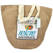 Jute Shopping Bag 19x15x12 Inch icon