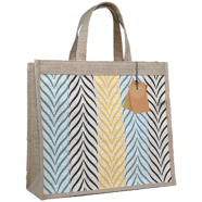 Jute Shopping Bag, Natural 13x16 Inch - 33274 icon