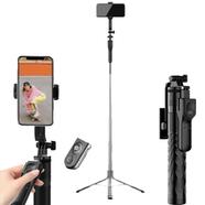 K28 Long Selfie Stick Tripod Stand With LED Light and Remote Shutter For Smartphones
