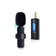K35 Pro Single Mic Wireless Lavalier Microphone