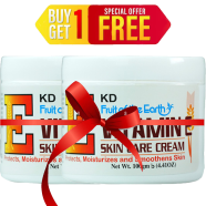 KD Furit Of The Earth Vitamin E Cream 100 gm (Buy 1 Get 1 free)