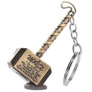 KEY RING METAL – Thor Hammer Golden