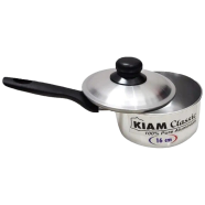 Kiam Non Stick Milk Pan With Glass Lid - 18 cm