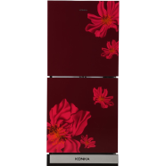 KONKA-KRB-200GB Refrigerator-Red Sakura-2-Door, Bottom Freezer (200 Ltr)