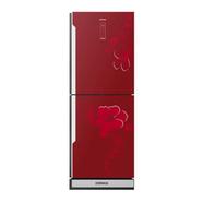 KONKA-KRT-315EGB Refrigerator-Red, Upper Freezer, Digital Display (315 LTR)