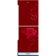 KONKA-KRT-315GB Refrigerator Red, Upper Freezer(315 LTR)