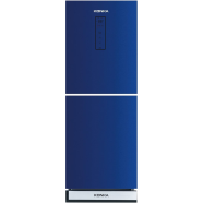 KONKA Refrigerator-KRT-282EIGB-Blue Upper Freezer, Electronics Control, Digital Display with Inverter Technology (282 LTR)