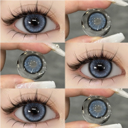 KSSEYE Diamond Norko Blue Color Contact Lens With Kit Box icon