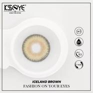 KSSEYE Iceland Brown Coloured Contact Lens 