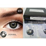 KSSEYE Pattaya Black Color Contact Lens - K113