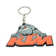 KTM PVC Keychain Key Ring Orange Rubber Motorcycle Bike Car Collectible Gift - (keyring_ktm_m2)