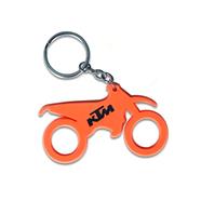 KTM PVC Keychain Key Ring Red Rubber Motorcycle Bike Car Collectible Gift - (keyring_ktm)