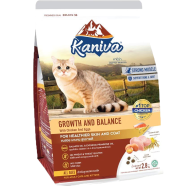 Kaniva Adult and Kitten Cat Food Growth and Balance Cat Food 2.8 kg