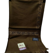 Kashmiri Pashmina Gents Shawl - Coffee Brown icon