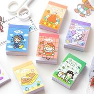 Kawaii Gift DIY Scrapbooking Photo Album Cute Stationery Stickers Bear Rabbit Girl Pattern Memo Sticky Notes 