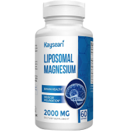 Kayseari Liposomal Magnesium L-Threonate 2000mg-High Absorption-Magnesium Threonate Supplements with Vitamin D3 and K2 for Women Men 60 Magnesium L Threonate - 524932180