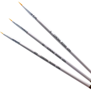Keep Smiling Art Brush (Size= 0,00,000) 3 Pcs
