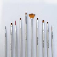 Keep Smiling Fine Detailing Brush Set of 10pcs