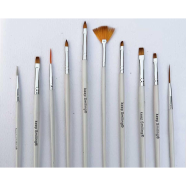 Keep Smiling Fine Detailing Brush Set of 10pcs