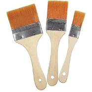 Keep Smiling Gesso Brushes Flat 3pcs set - BD-1107824380