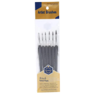 Keep Smiling Liner Brush Fine Detailing Paint Brush for Painting 6 pcs Set icon