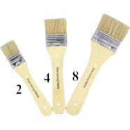 Keep Smiling Mini Flat Brush Set of 3 Pcs